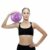 Slim Panda Ballon Pilates Petite, 23 cm Anti-Slip Ballon de Gymnastique avec Paille de Gonflage, Soft Yoga Ball Équilibre pour Seniors Thérapie, Maison, Fitness, Entraînement à l’équilibre