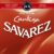 Savarez Cordes pour Guitare classique, New Cristal Cantiga 510CR tension standard rouge – Jeu