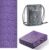 Avoalre Tapis Yoga Antidérapant et Pliable Tapis de Sport INDECHIRABLE Epais 5mm Tapis Yoga de Voyage pour Pilâtes, Gym, Aérobic, Stretching, Entraînement, Enfant et Femme avec Sac